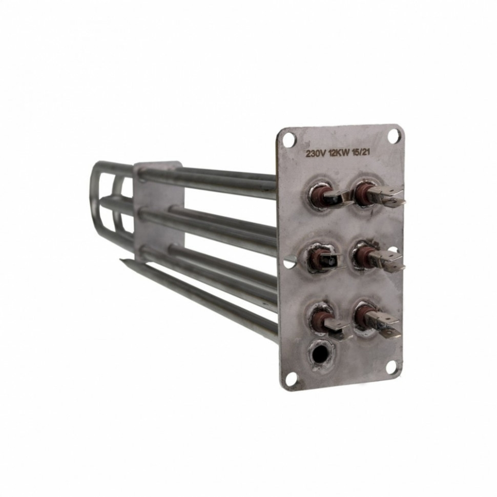 БЛОК ТЭН 12000W(4000x3), D55х105мм, L370мм, В3-245А, 230V для Abat, 851200 БЛОК ТЭН 12000W(4000x3), D55х105мм, L370мм, В3-245А, 230V для Abat, 851200