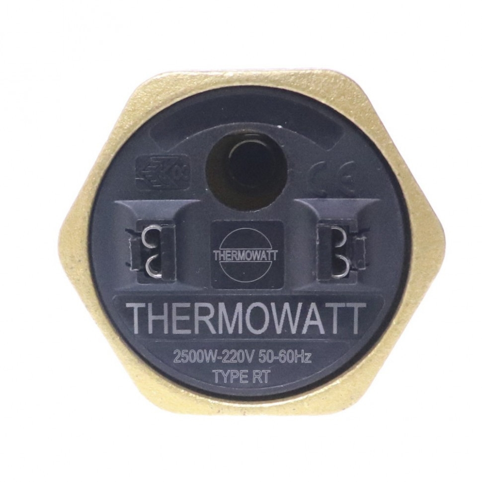 ТЭН 2,5кВт (2500Вт) RDT, резьбовой 42 мм для Ariston, De Luxe, Real, Thermex, под анод М6, 182245