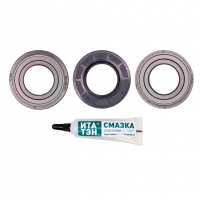 Ремкомплект для стиральных машин Zanussi сальник + подшипники 2 шт + смазка, 11100065 Ремкомплект для стиральных машин Zanussi сальник + подшипники 2 шт + смазка, 11100065