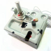 Термостат регулируемый защитный для водонагревателя Ariston, Thermex 150, 200, 300л 16А/20A до 70°С/90°С два капилляра, трехфазный, 100390