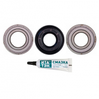 Ремкомплект для стиральных машин Ariston, Indesit сальник + подшипник двухрядный + смазка, 11100053 Ремкомплект для стиральных машин Ariston, Indesit сальник + подшипник двухрядный + смазка, 11100053