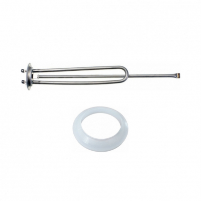 Комплект ТЭН 0,7 кВт (700 Вт) RF для водонагревателя Thermex, Garanterm, под анод М6, контакты под винт + прокладка, 20446K1