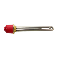 БЛОК-ТЭН RDT, 4500Вт(1500x3), ИТАТЭН, нерж, G1 1/4", L255мм, 220/380В, 69045