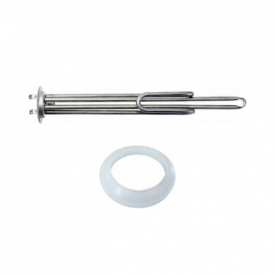 Комплект ТЭН 1,3 кВт (1300 Вт) RF для водонагревателя Thermex, Garanterm, под анод М6, контакты под винт + прокладка, 20447K1