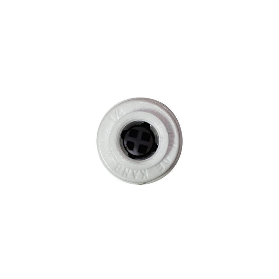 НАБОР 2 шт Фитинг-клапан, Т1/4"хТ1/4", D15мм, L45мм, KMF9092