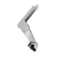 Набор 2 шт Кронштейн ручки холодильника Атлант нижний белый, ТСУ-689, KM789311000689