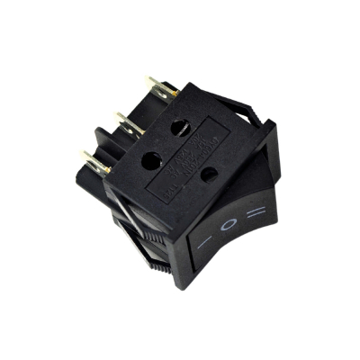 Выключатель одноклавишный 26*31мм, 15А, 250V, 3 положения, Thermex, 66137