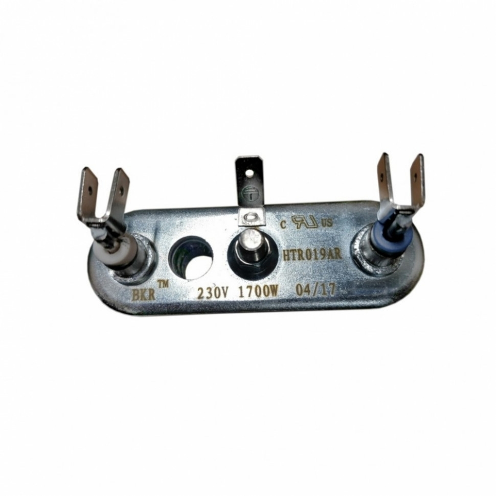 Набор 2 шт ТЭН 1700W для стиральной машины Ariston, Indesit с отверстием под датчик, KMB3406054