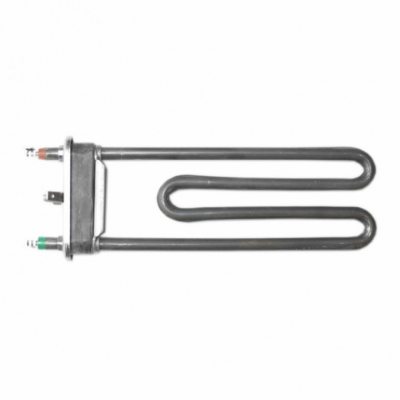 Комплект ТЭН 1800W для стиральной машины Ariston, Indesit с отверстием под датчик L190мм + фильтр + засыпка, K3406008