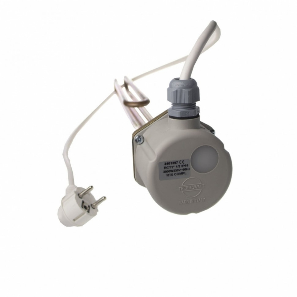 Комплект ТЭН 3кВт (3000Вт) RCT для Nibe, Baxi, Termica резьбовой G1 1/2" + стержневой термостат + индикаторная лампа + крышка + сетевой шнур, 3401397 Комплект ТЭН 3кВт (3000Вт) RCT для Nibe, Baxi, Termica резьбовой G1 1/2" + стержневой термостат + индикаторная лампа + крышка + сетевой шнур, 3401397