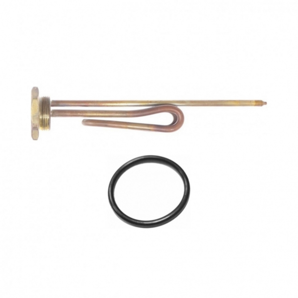 Комплект ТЭН 2,5кВт (2500Вт) RCT резьбовой 42мм для Ariston, De Luxe, Real, Thermex под анод М6 + прокладка, R182259K1