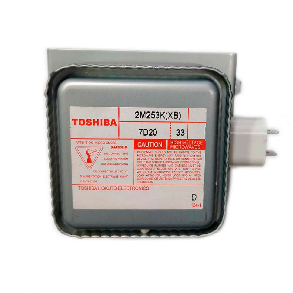Магнетрон для микроволновых печей Toshiba, Supra 900W, М253K Магнетрон для микроволновых печей Toshiba, Supra 900W, М253K