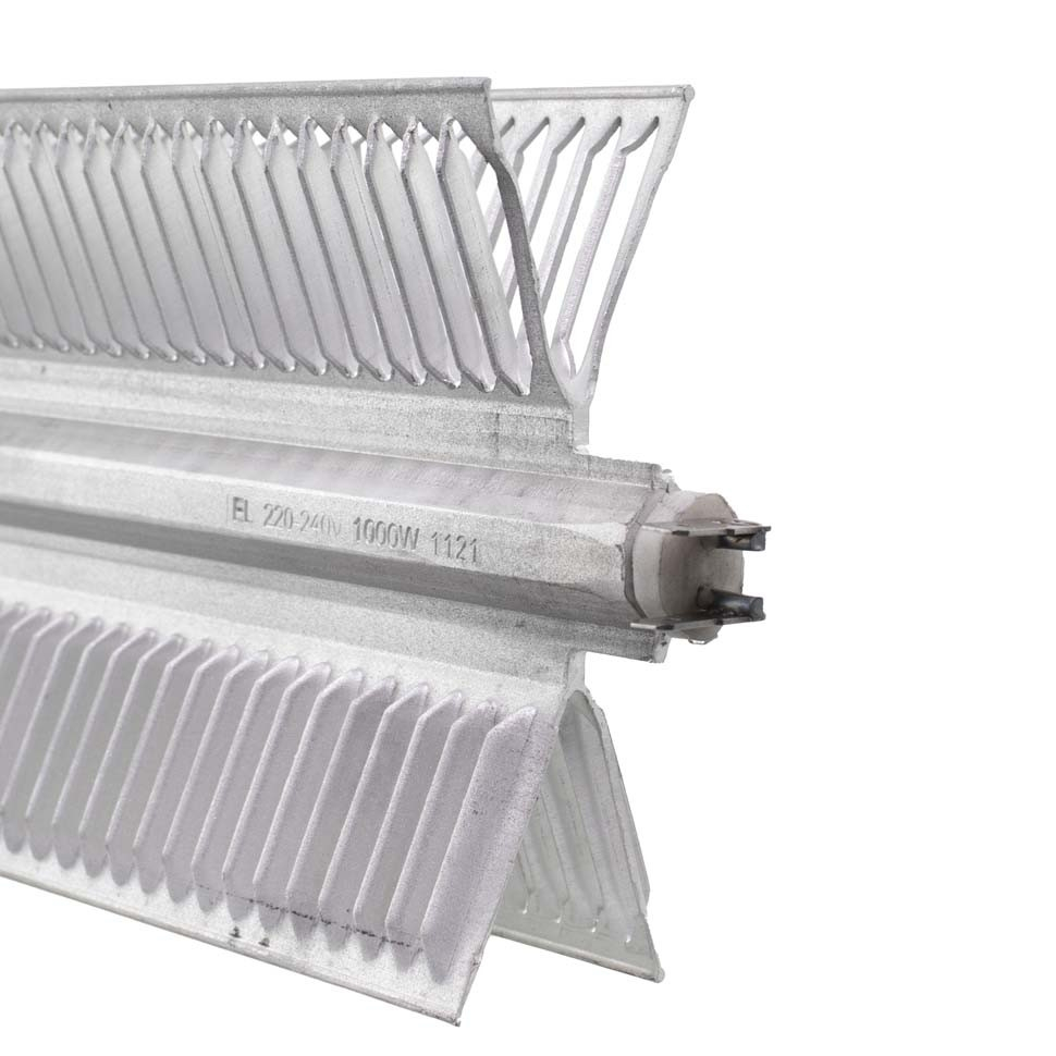 ТЭН для конвектора Х образный 1000 ватт (1 кВт), для Electrolux, Ballu, L344/317мм, 2 режима, 220V, NCA10