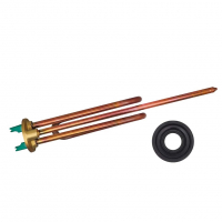 Комплект ТЭН 1,5 кВт (1500 Вт) RCF для водонагревателя Ariston под анод М6 + прокладка, 65111790 Комплект ТЭН 1,5 кВт (1500 Вт) RCF для водонагревателя Ariston под анод М6 + прокладка, 65111790