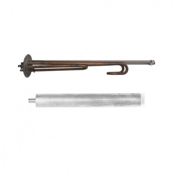 Комплект ТЭН 2кВт (2000Вт) RF для водонагревателя Elsotherm, Termolux, Timberk + анод, 20110K