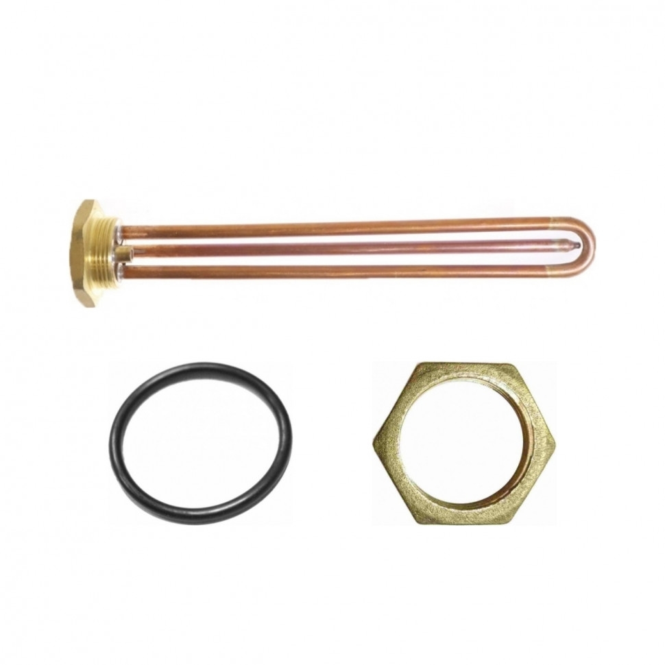 Комплект ТЭН 1,2 кВт (1200 Вт) RDT, резьбовой 42 мм для Ariston, De Luxe, Real, Thermex, под анод М6 + прокладка + контргайка, 30290K Комплект ТЭН 1,2 кВт (1200 Вт) RDT, резьбовой 42 мм для Ariston, De Luxe, Real, Thermex, под анод М6 + прокладка + контргайка, 30290K