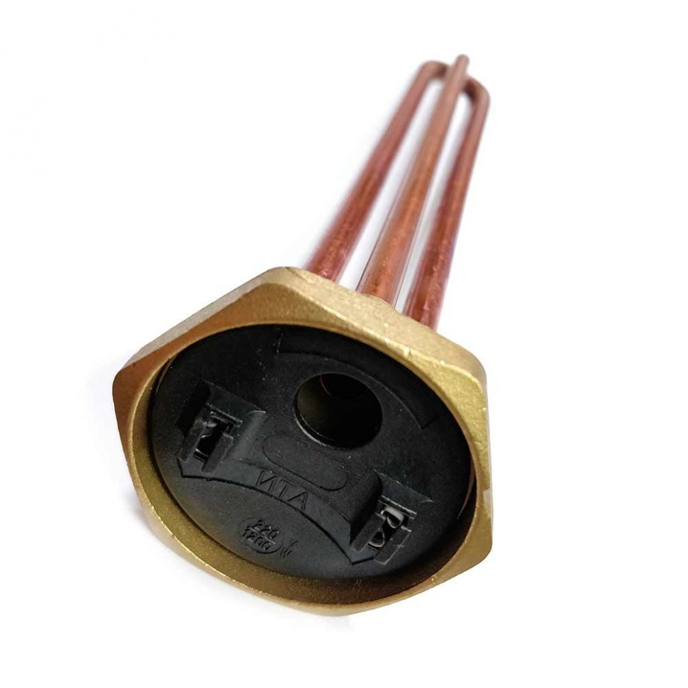 ТЭН 1,2кВт (1200Вт) RDT, резьбовой 42 мм для Ariston, De Luxe, Real, Thermex, под анод М6, 282232 ТЭН 1,2кВт (1200Вт) RDT, резьбовой 42 мм для Ariston, De Luxe, Real, Thermex, под анод М6, 282232