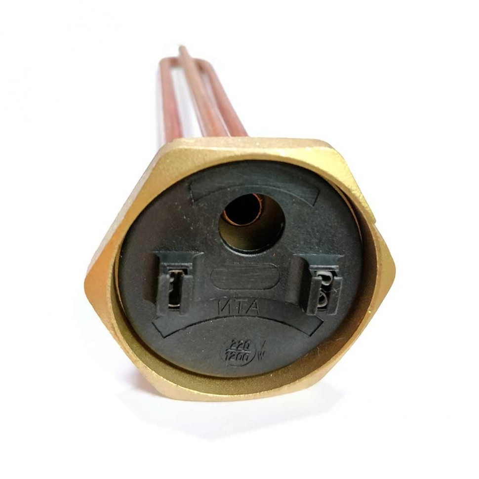 ТЭН 1,2кВт (1200Вт) RDT, резьбовой 42 мм для Ariston, De Luxe, Real, Thermex, под анод М6, 282232 ТЭН 1,2кВт (1200Вт) RDT, резьбовой 42 мм для Ariston, De Luxe, Real, Thermex, под анод М6, 282232