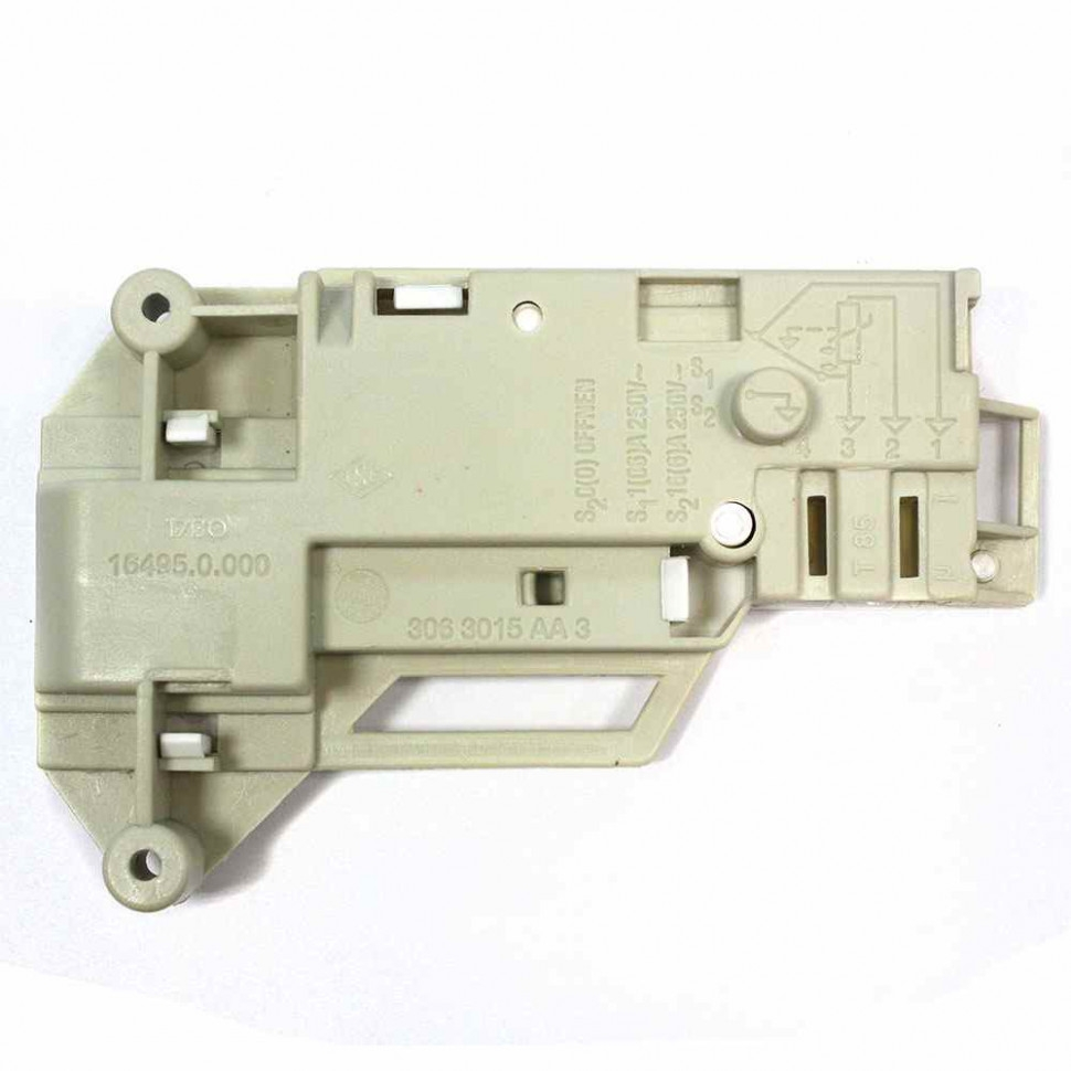 Замок дверцы люка (блокировка, убл) для стиральных машин Bosch, Siemens 056762, 56762