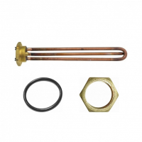 Комплект ТЭН 2 кВт (2000 Вт) RDT, резьбовой 42 мм для Ariston, De Luxe, Real, Thermex, под анод М6 + прокладка + контргайка, 20220K Комплект ТЭН 2 кВт (2000 Вт) RDT, резьбовой 42 мм для Ariston, De Luxe, Real, Thermex, под анод М6 + прокладка + контргайка, 20220K