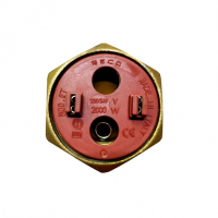 ТЭН 2кВт (2000Вт) RDT, резьбовой 42мм для Ariston, De Luxe, Real, Thermex, под анод М6, R182244