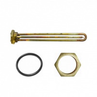 Комплект ТЭН 2,5 кВт (2500 Вт) RDT, резьбовой 42 мм для Ariston, De Luxe, Real, Thermex, под анод М6, + прокладка + контргайка, 20248K Комплект ТЭН 2,5 кВт (2500 Вт) RDT, резьбовой 42 мм для Ariston, De Luxe, Real, Thermex, под анод М6, + прокладка + контргайка, 20248K