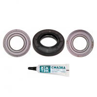 Ремкомплект для стиральных машин Samsung сальник + подшипники 2 шт + смазка, 11100036 Ремкомплект для стиральных машин Samsung сальник + подшипники 2 шт + смазка, 11100036